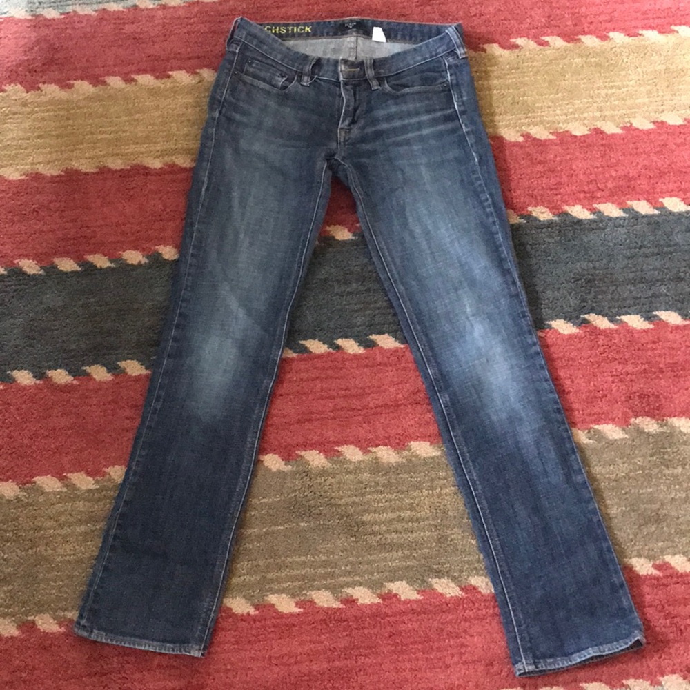 J. Crew matchstick jeans